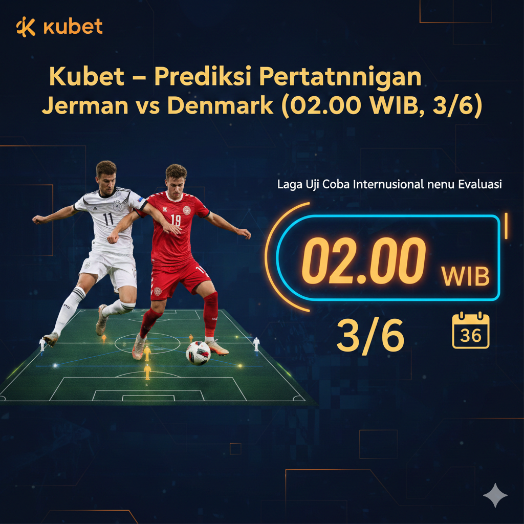 Kubet Asia Prediksi Pertandingan Jerman vs Denmark (02.00 WIB, 3/6) Laga Uji Coba Internasional Penuh Evaluasi